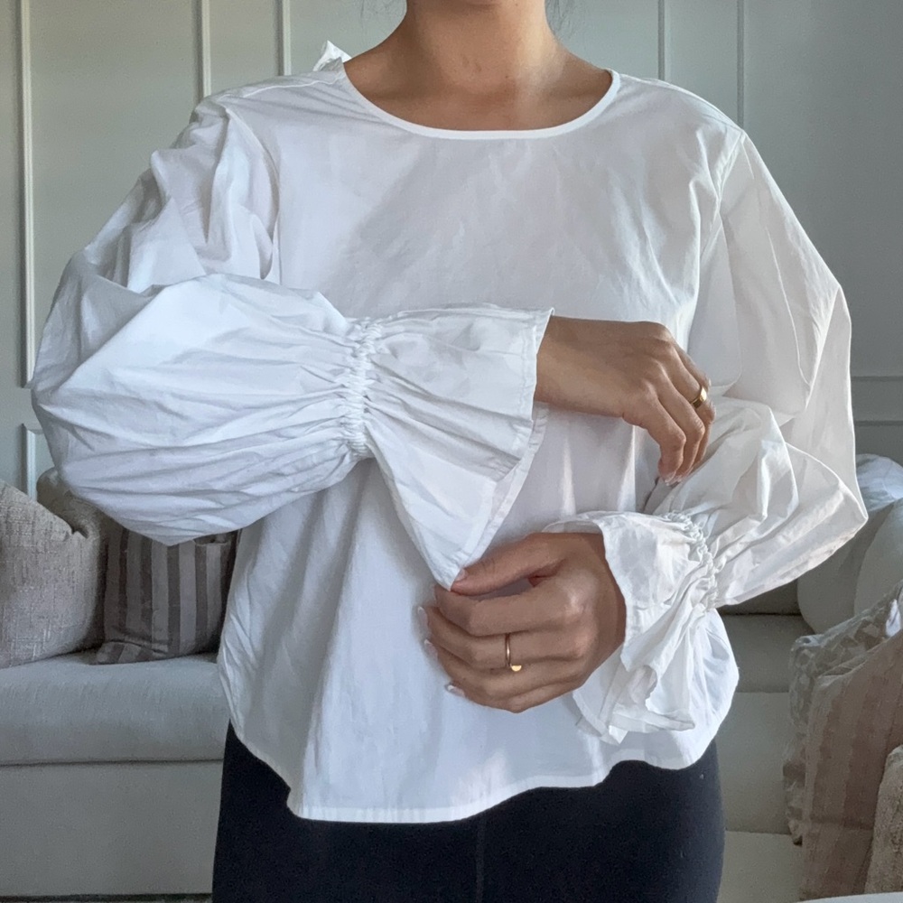 Elegant White Women's Top